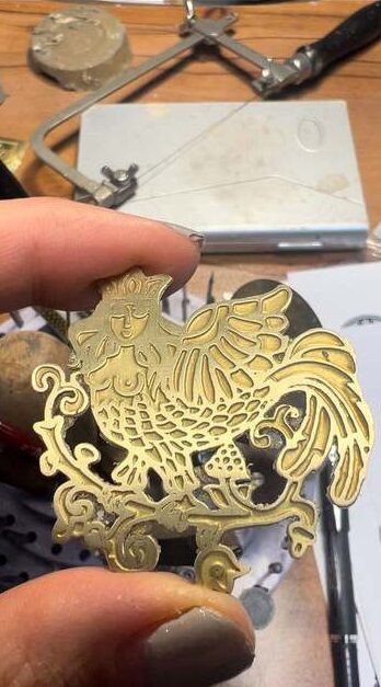 دوره حضوری اچ کاری و حکاکی روی فلز با اسید